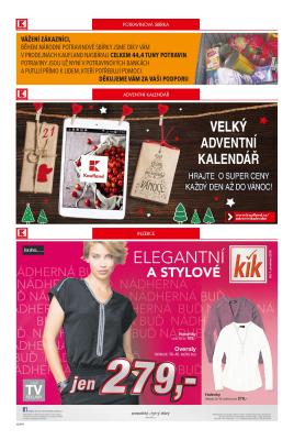 akční leták Kaufland 8.12.2016-14.12.2016