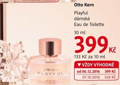Toaletní voda dámská Playful Otto Kern