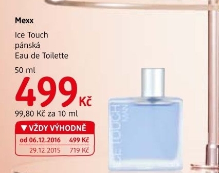 Toaletní voda pánská Ice Touch Mexx