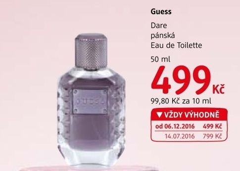 Toaletní voda pánská Dare Guess