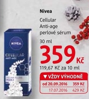 Pleťové perlové sérum Cellular Anti-age Nivea