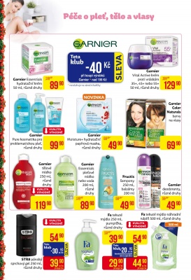 akční leták Teta drogerie 8.12.2016-17.12.2016
