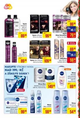 akční leták Teta drogerie 8.12.2016-17.12.2016