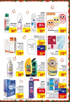 akční leták Teta drogerie 8.12.2016-17.12.2016