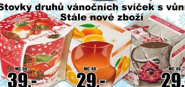 Svíčka vonná ve skle