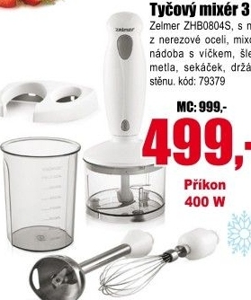 Tyčový mixér Zelmer ZHB0804S