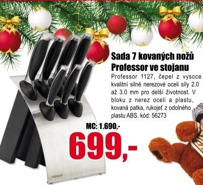 Sada kovaných nožů Professor