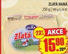 Tuk Zlatá Haná Olma