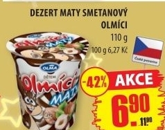 Dezert Olmíci Maty Olma