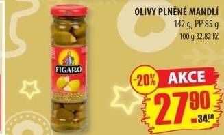 Olivy plněné Figaro