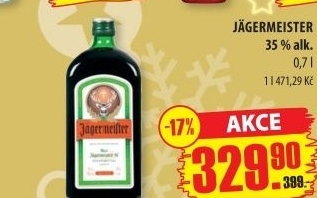 Bylinný likér Jägermeister
