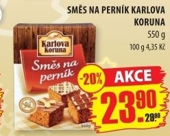 Směs na perník Karlova koruna