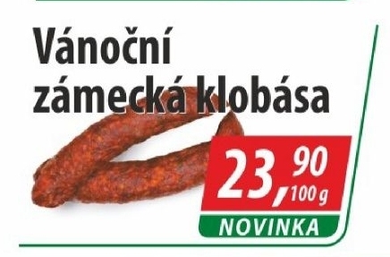 Zámecká klobása