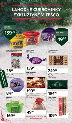 akční leták Tesco 14.12.2016-24.12.2016