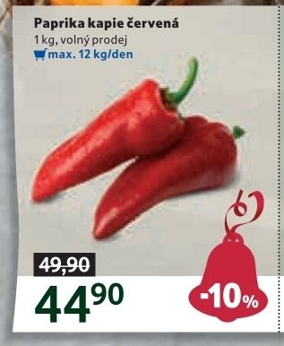 Paprika červená kapie