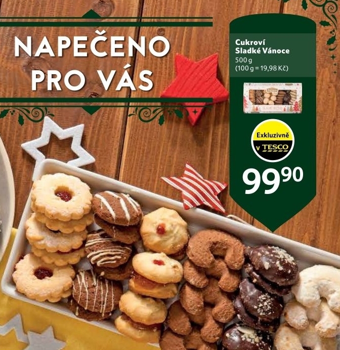 Pečivo Sladké Vánoce Penam