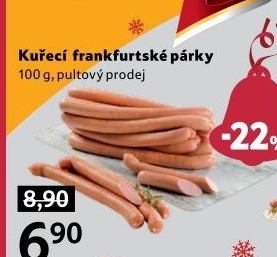 Párky frankfurtské Schneider