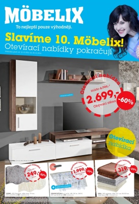 akční leták Möbelix 12.12.2016-25.12.2016
