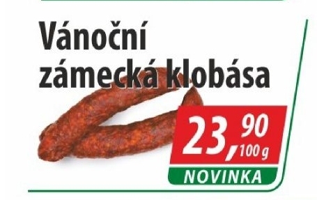 Zámecká klobása