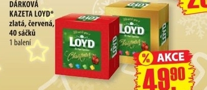 Čaje Loyd - dárková sada