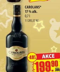 Likér irský Carolans Alied Domecq