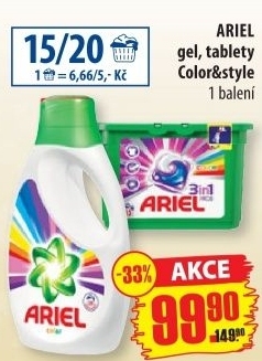 Prací gel Ariel