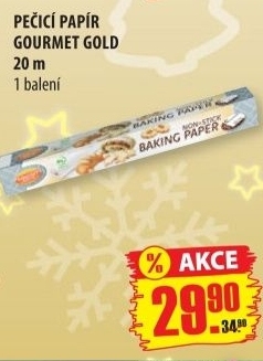 Papír na pečení Gourmet Gold