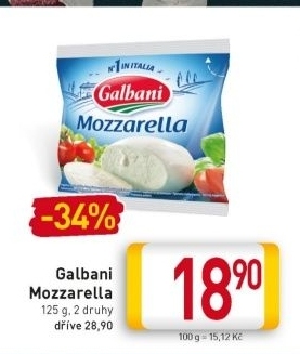 Sýr Mozzarella Galbani