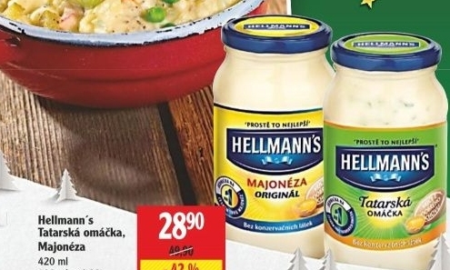 Tatarská omáčka Hellmann's