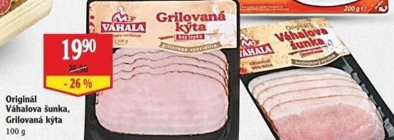 Váhalova šunka originál Váhala