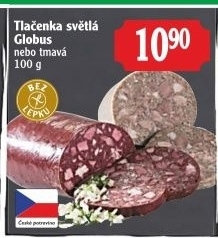 Tlačenka světlá Globus