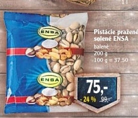 Pistácie pražené Ensa