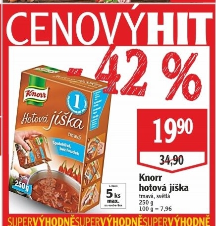 Jíška hotová Knorr