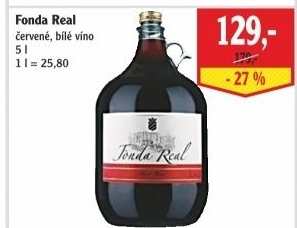 Víno Fonda Real Vinařství Mutěnice