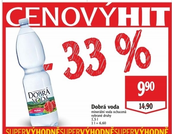 Ochucená voda Dobrá voda