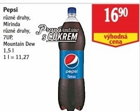 Limonáda Pepsi
