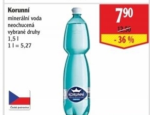 Přírodní voda Korunní