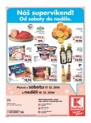 akční leták Kaufland 15.12.2016-21.12.2016