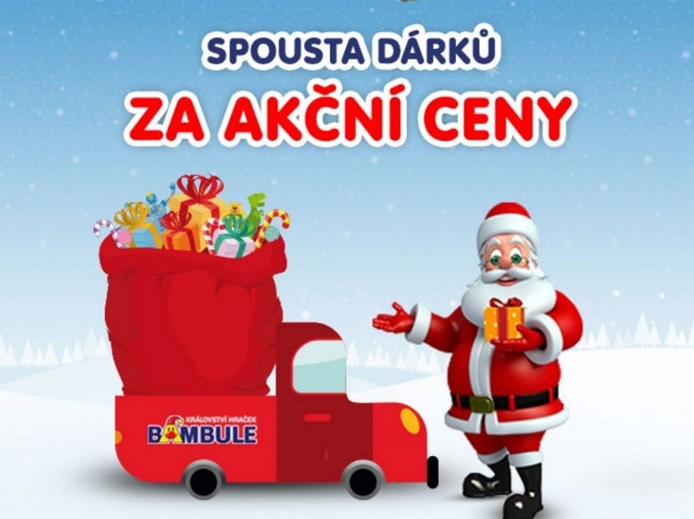 Spousta dárků za akční ceny