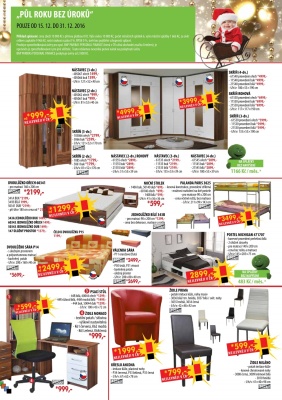 akční leták IDEA nábytek 15.12.2016-31.12.2016