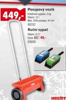 Vozík posypový Hecht 212