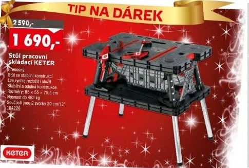Skládací pracovní stůlKeter