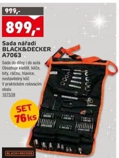 Sada nářadí Black&