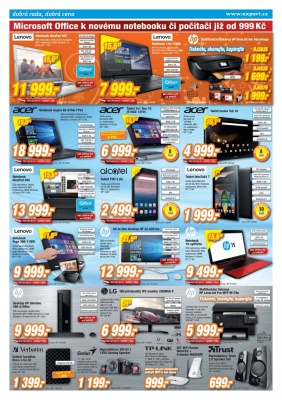 akční leták Expert elektro 15.12.2016-21.12.2016