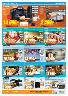 akční leták Expert elektro 15.12.2016-21.12.2016