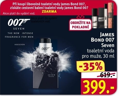 Toaletní voda pánská Seven James Bond