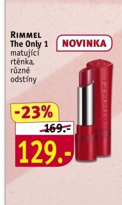 Rtěnka The Only One Rimmel