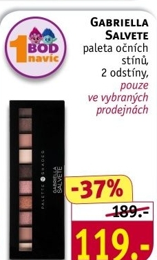Oční stíny paleta Gabriella Salvete