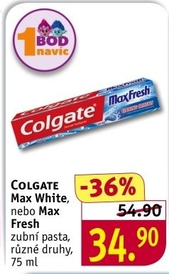 Pasta na zuby Max White Colgate