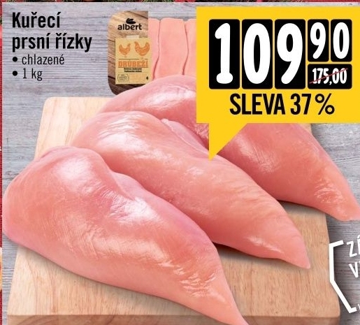 Kuřecí prsní řízky Albert